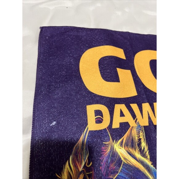 2 NCAA Georgia Bulldogs "Go Dawgs" Sports/Golf Bag Fan Rally Towel 14.75x 17.75" - Picture 7 of 16